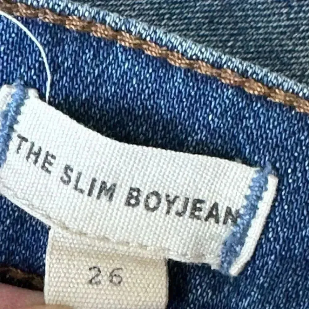 Madewell slim boyjean